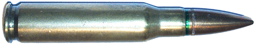 7.62 NATO cartridge, photographed by the BICC SALW Guide